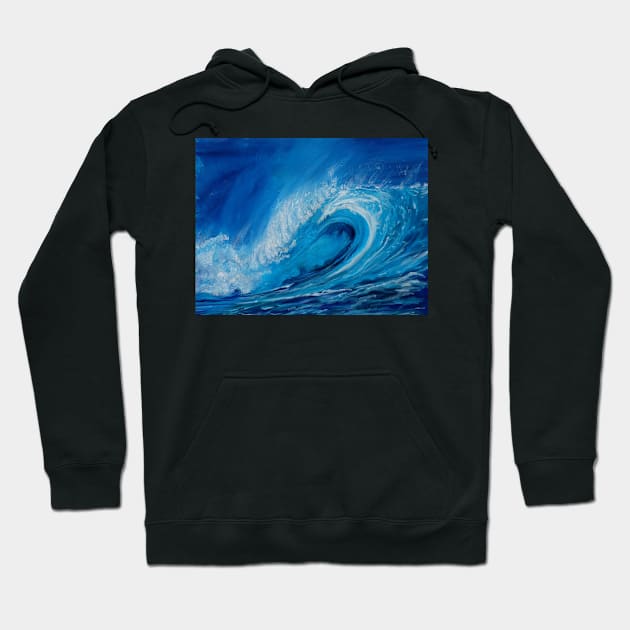 North Shore Wave II Hoodie by jennyleeandjim